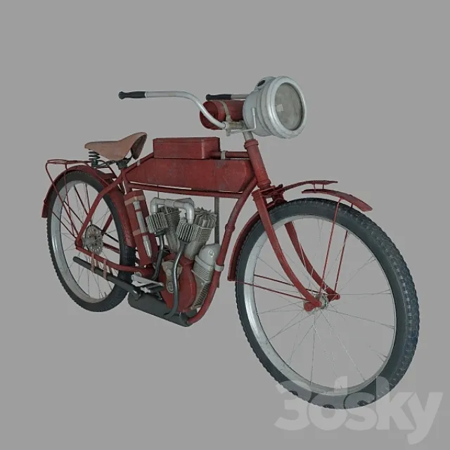 indian motorcycle 3DModel