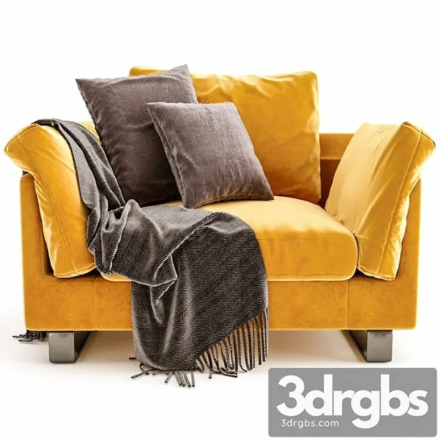 Indivi armchair 3D Model Download