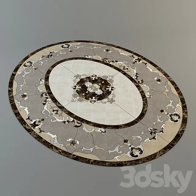 Individual panels floor 3D Model Individual panels floor 3D Model