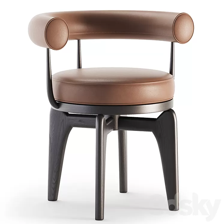 Indochine Chair 3D Model Free Download