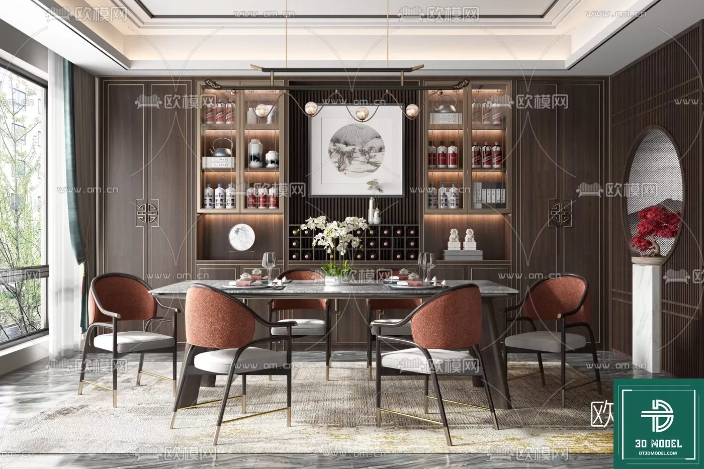 INDOCHINE STYLE – 3D MODELS – 001