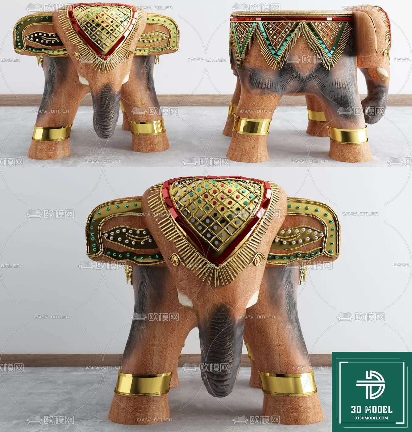 INDOCHINE STYLE – 3D MODELS – 002