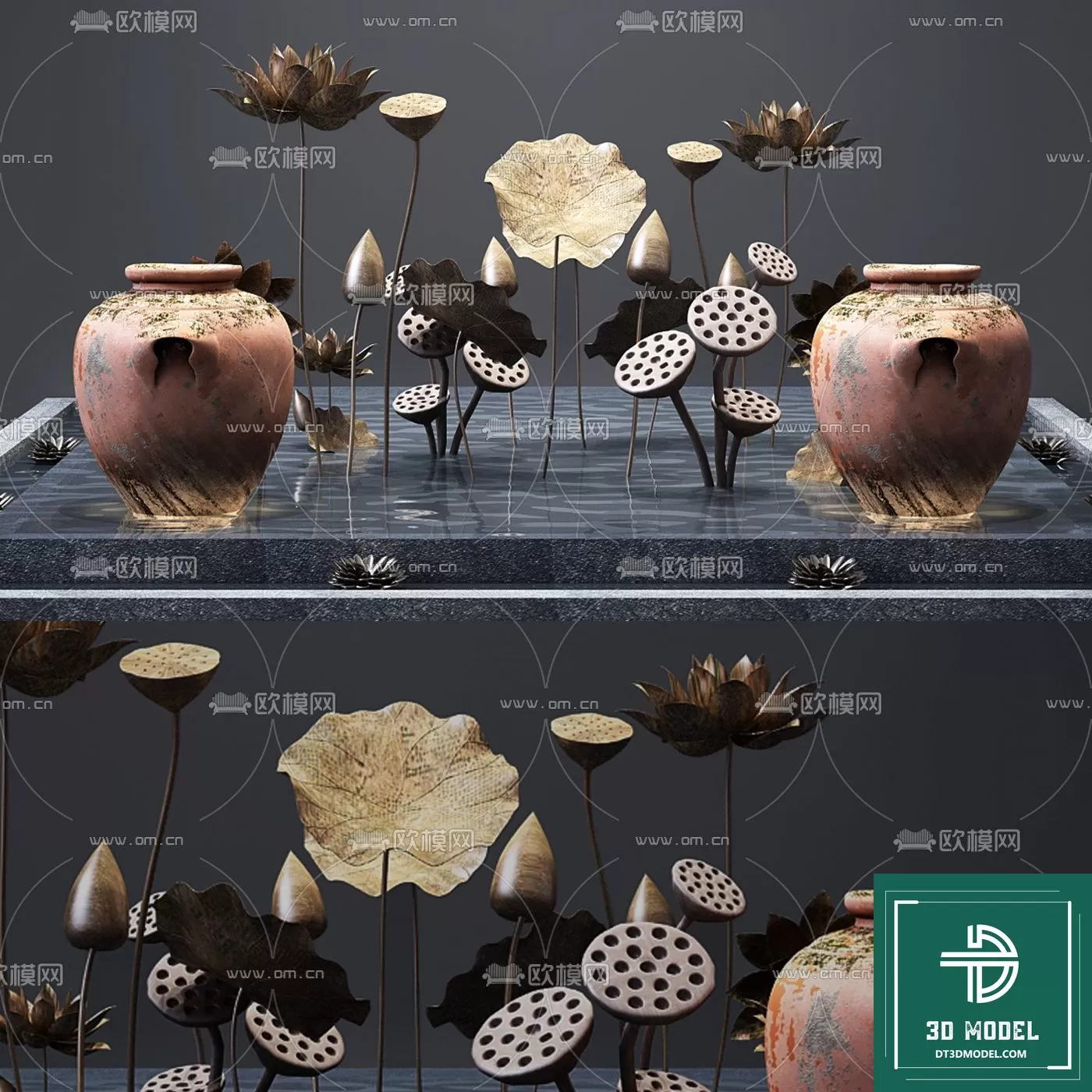 INDOCHINE STYLE – 3D MODELS – 021