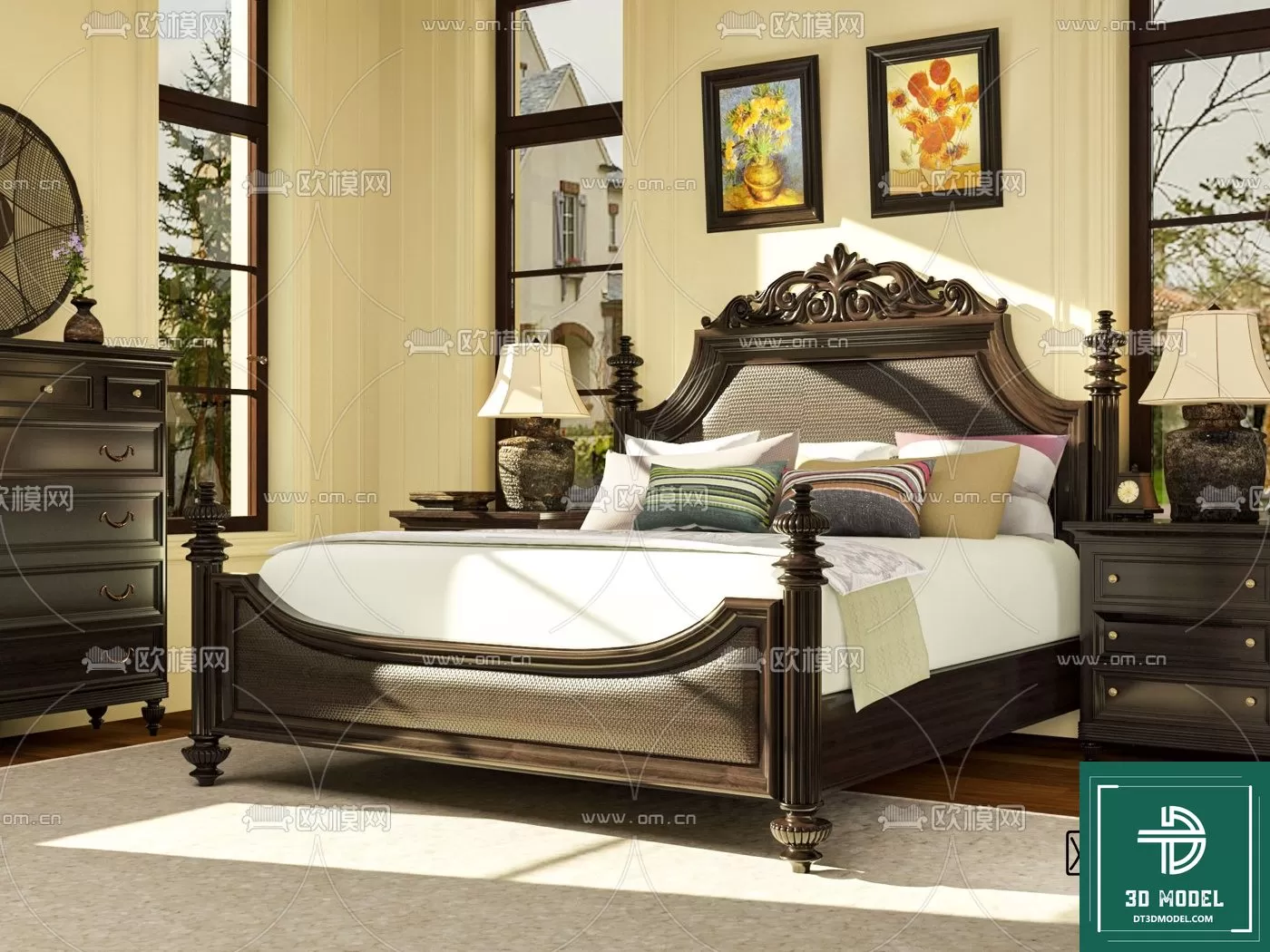 INDOCHINE STYLE – 3D MODELS – 027