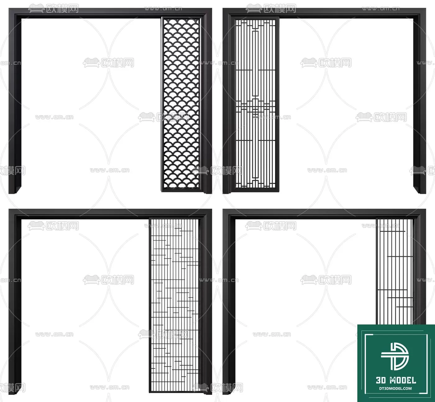 INDOCHINE STYLE – 3D MODELS – 043