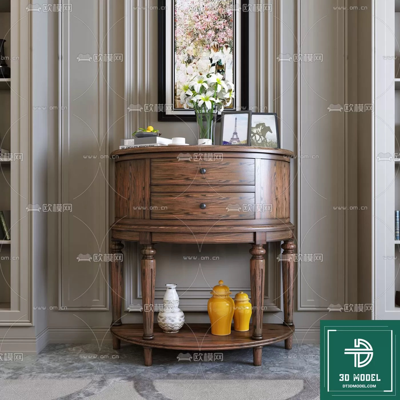 INDOCHINE STYLE – 3D MODELS – 046