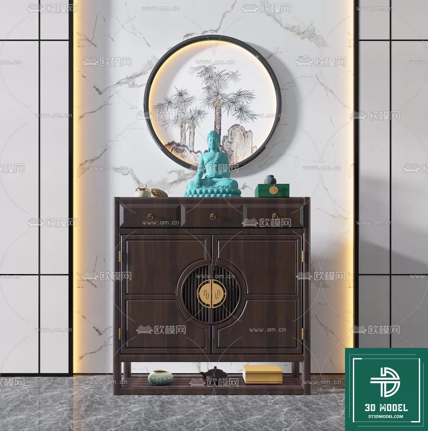 INDOCHINE STYLE – 3D MODELS – 049