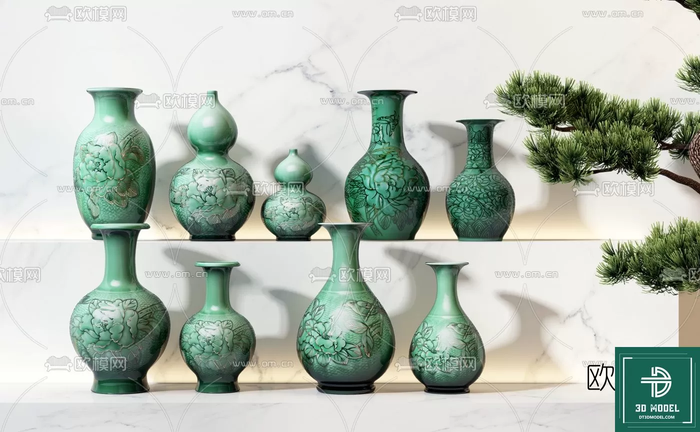 INDOCHINE STYLE – 3D MODELS – 053