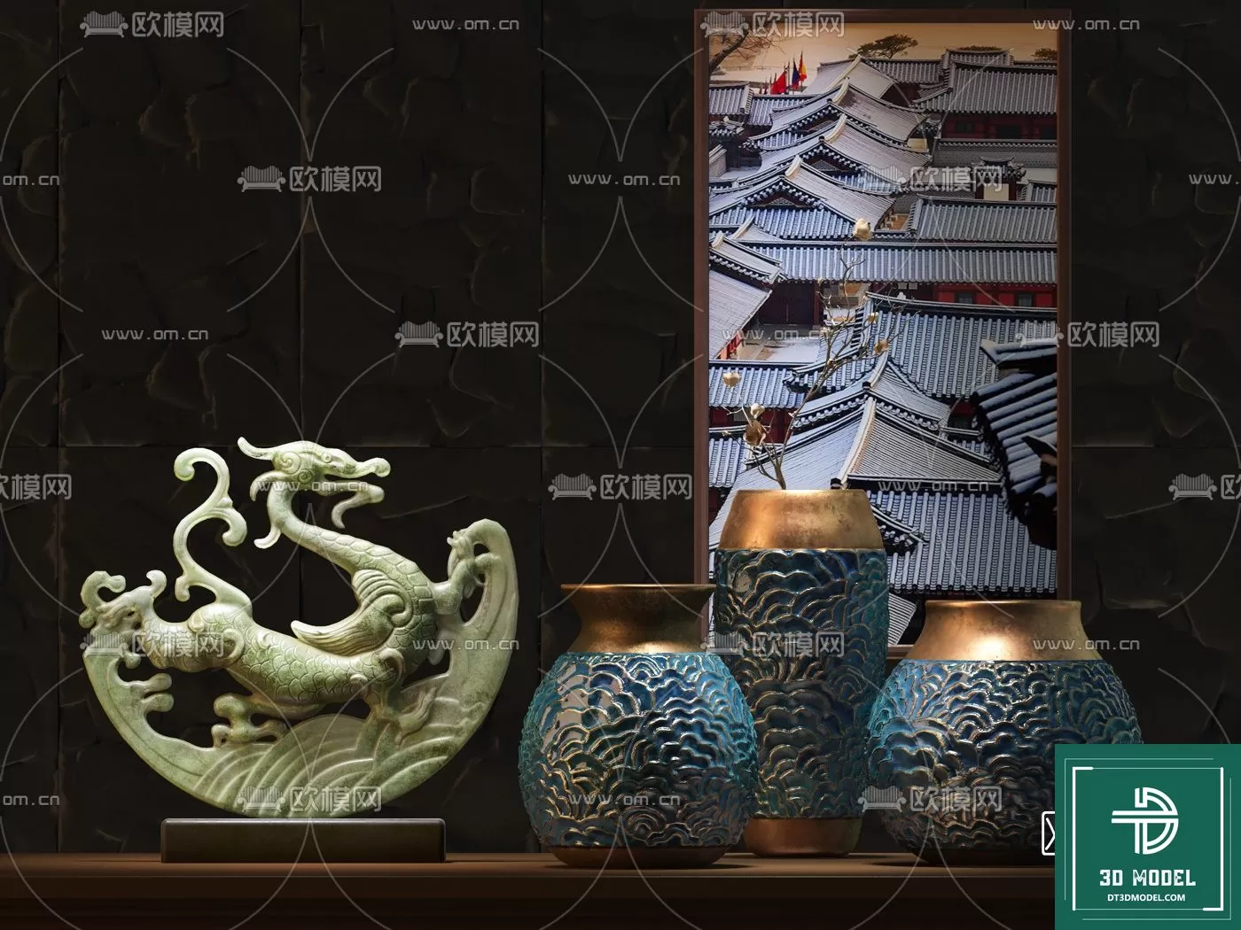 INDOCHINE STYLE – 3D MODELS – 057