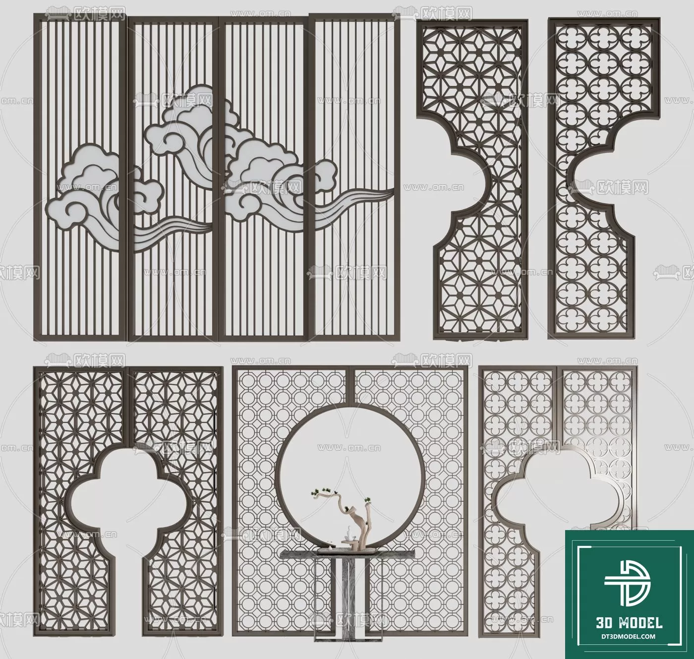 INDOCHINE STYLE – 3D MODELS – 063