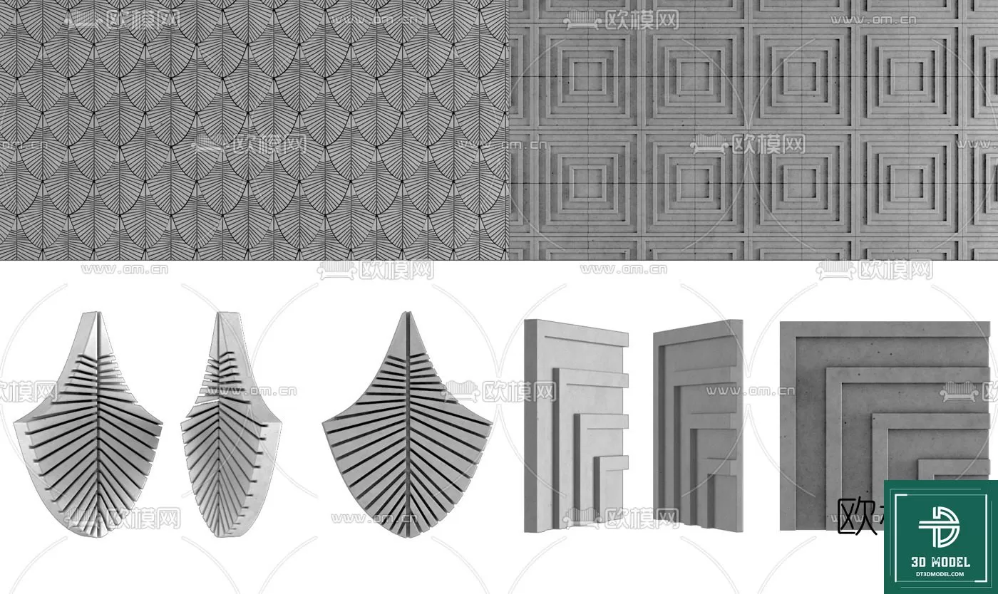 INDOCHINE STYLE – 3D MODELS – 064