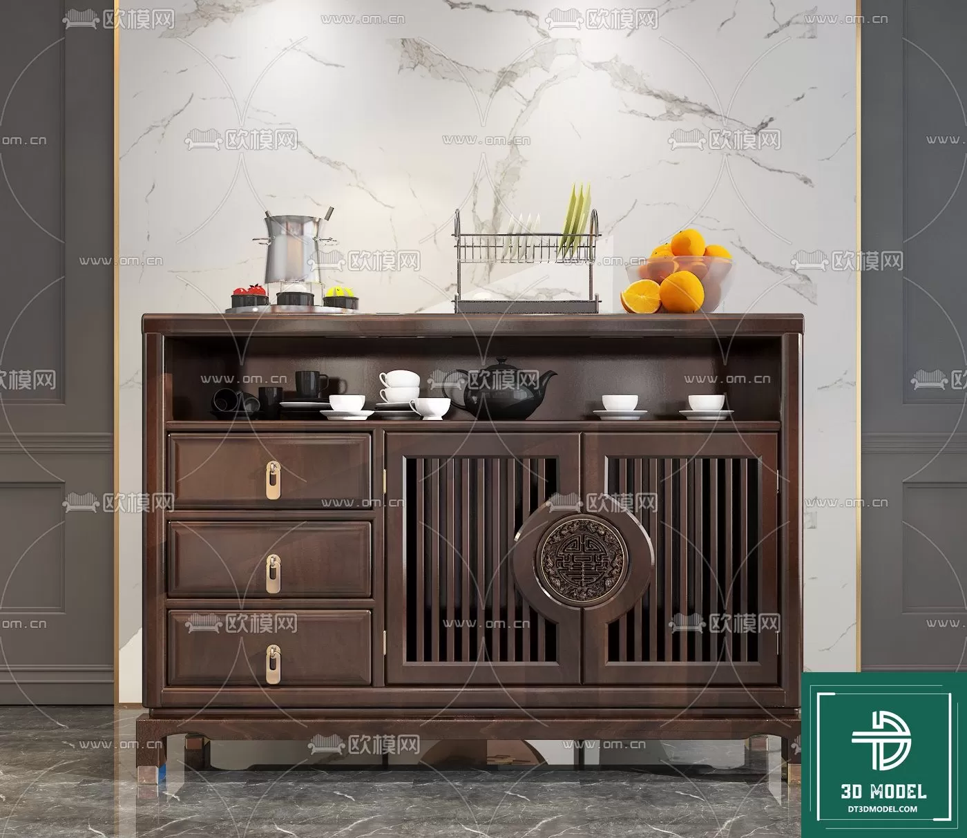 INDOCHINE STYLE – 3D MODELS – 068