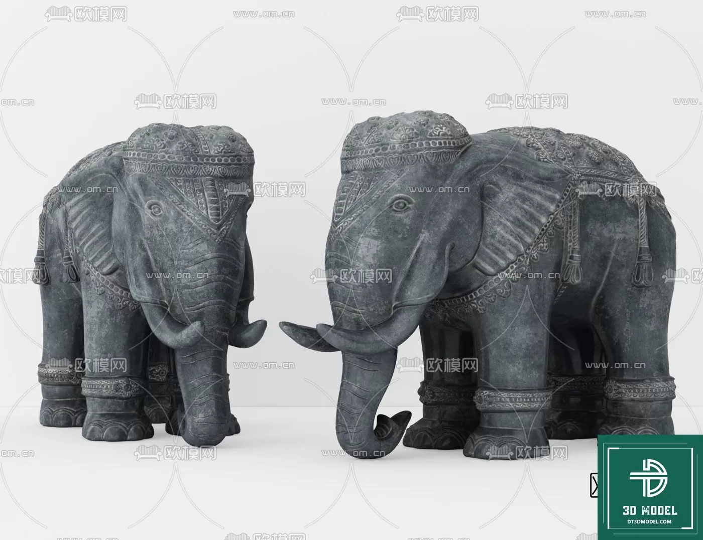 INDOCHINE STYLE – 3D MODELS – 069