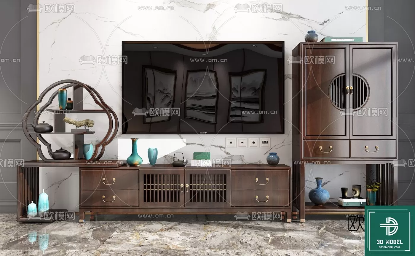 INDOCHINE STYLE – 3D MODELS – 073