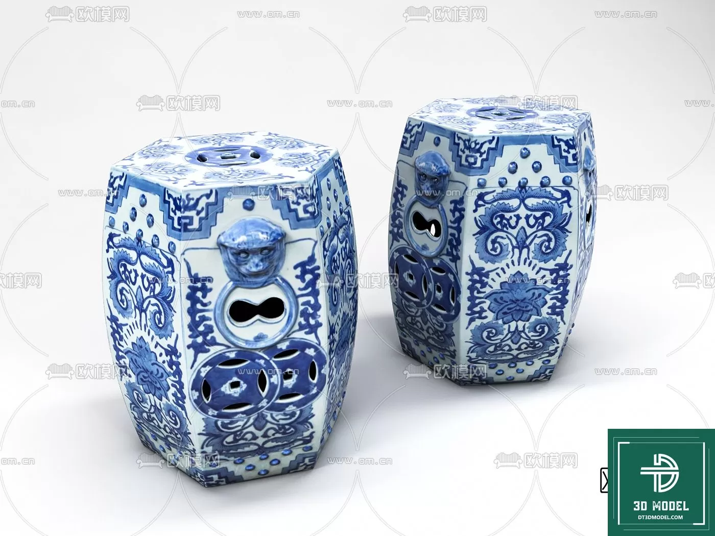 INDOCHINE STYLE – 3D MODELS – 075