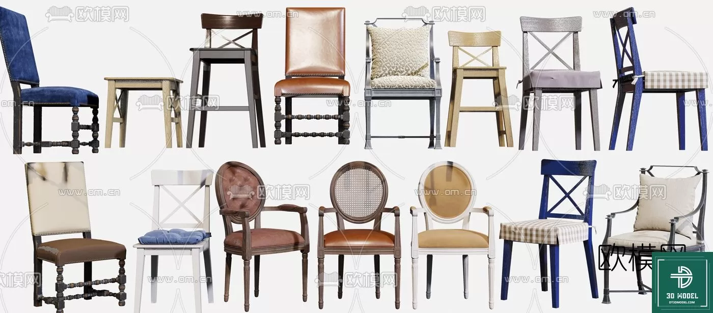 INDOCHINE STYLE – 3D MODELS – 085