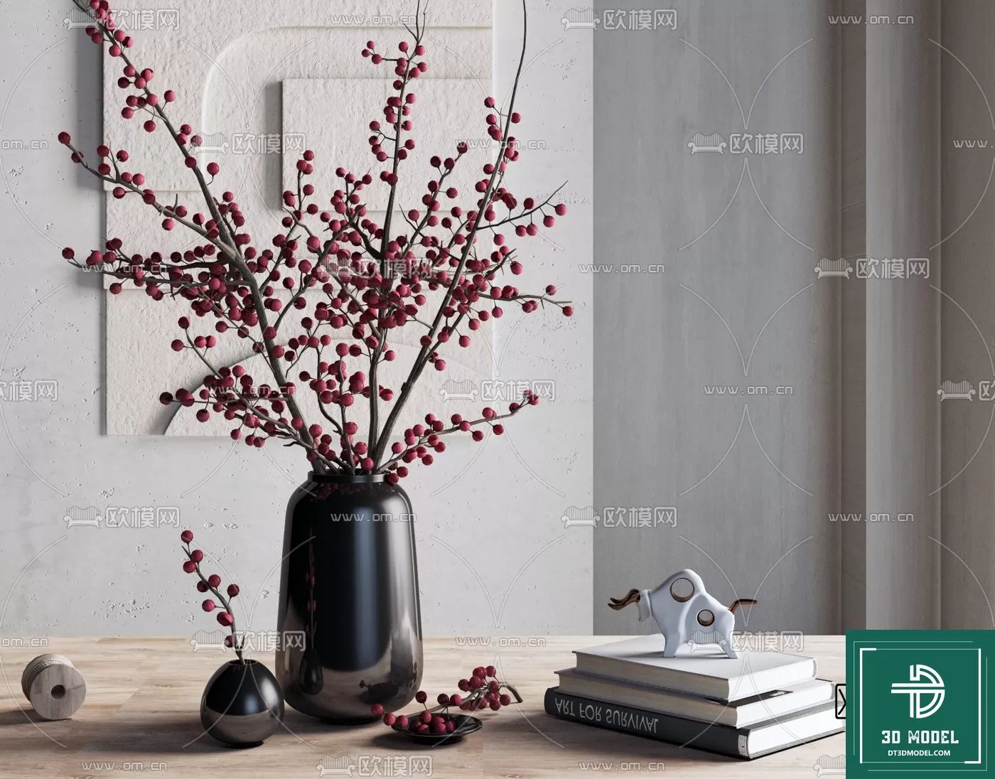 INDOCHINE STYLE – 3D MODELS – 086