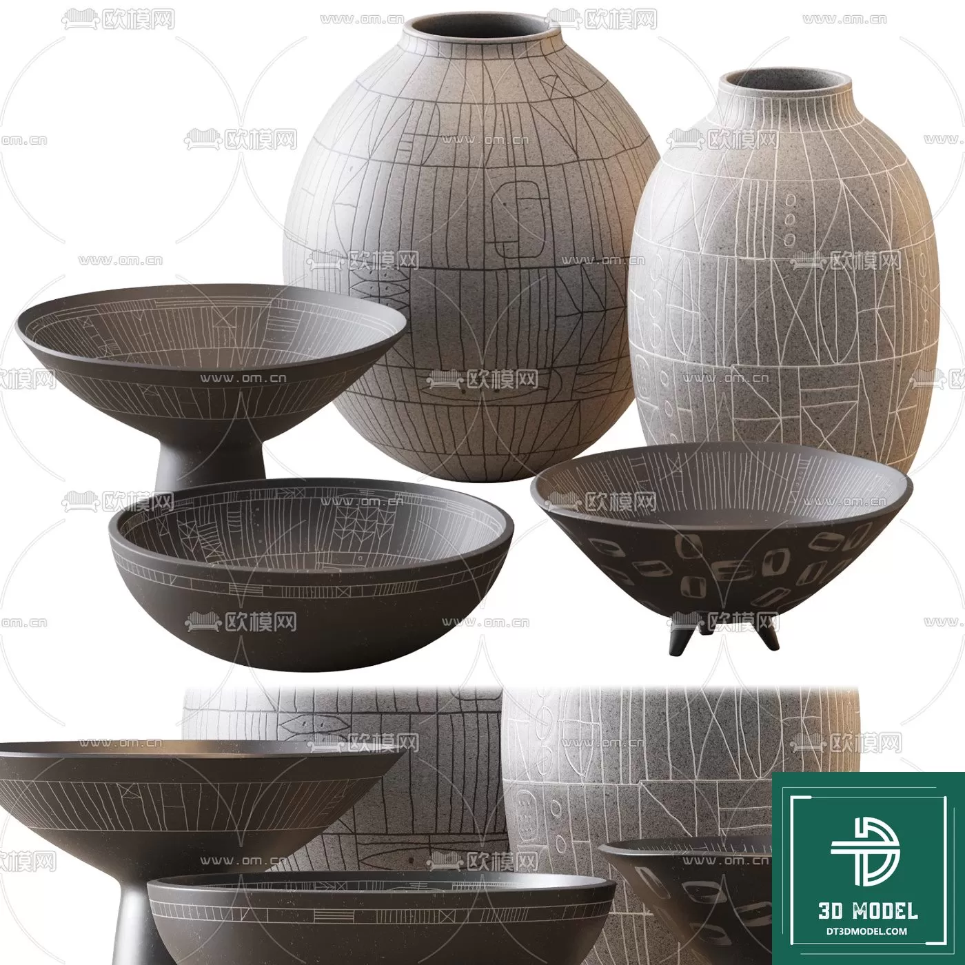 INDOCHINE STYLE – 3D MODELS – 090