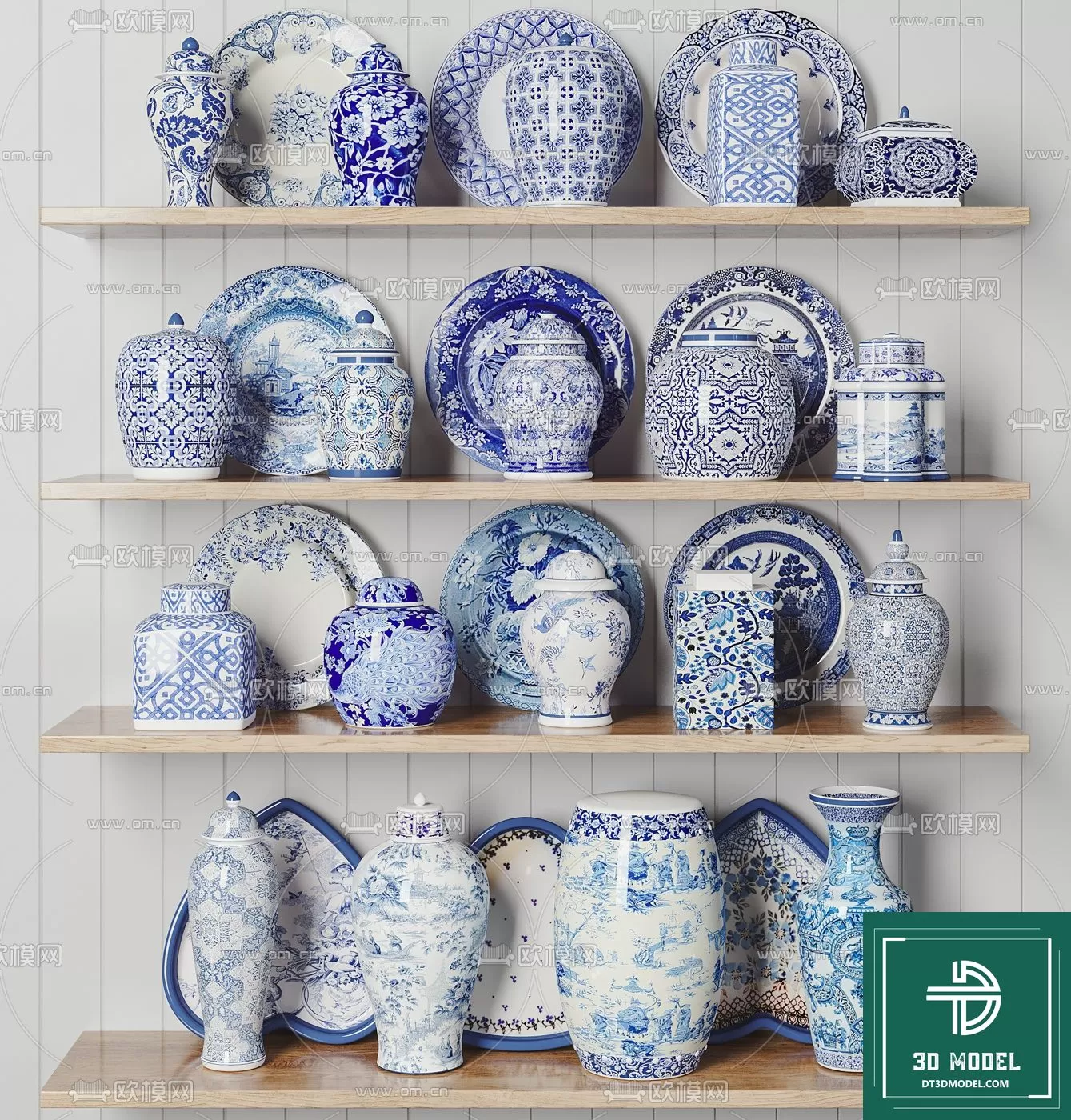 INDOCHINE STYLE – 3D MODELS – 091