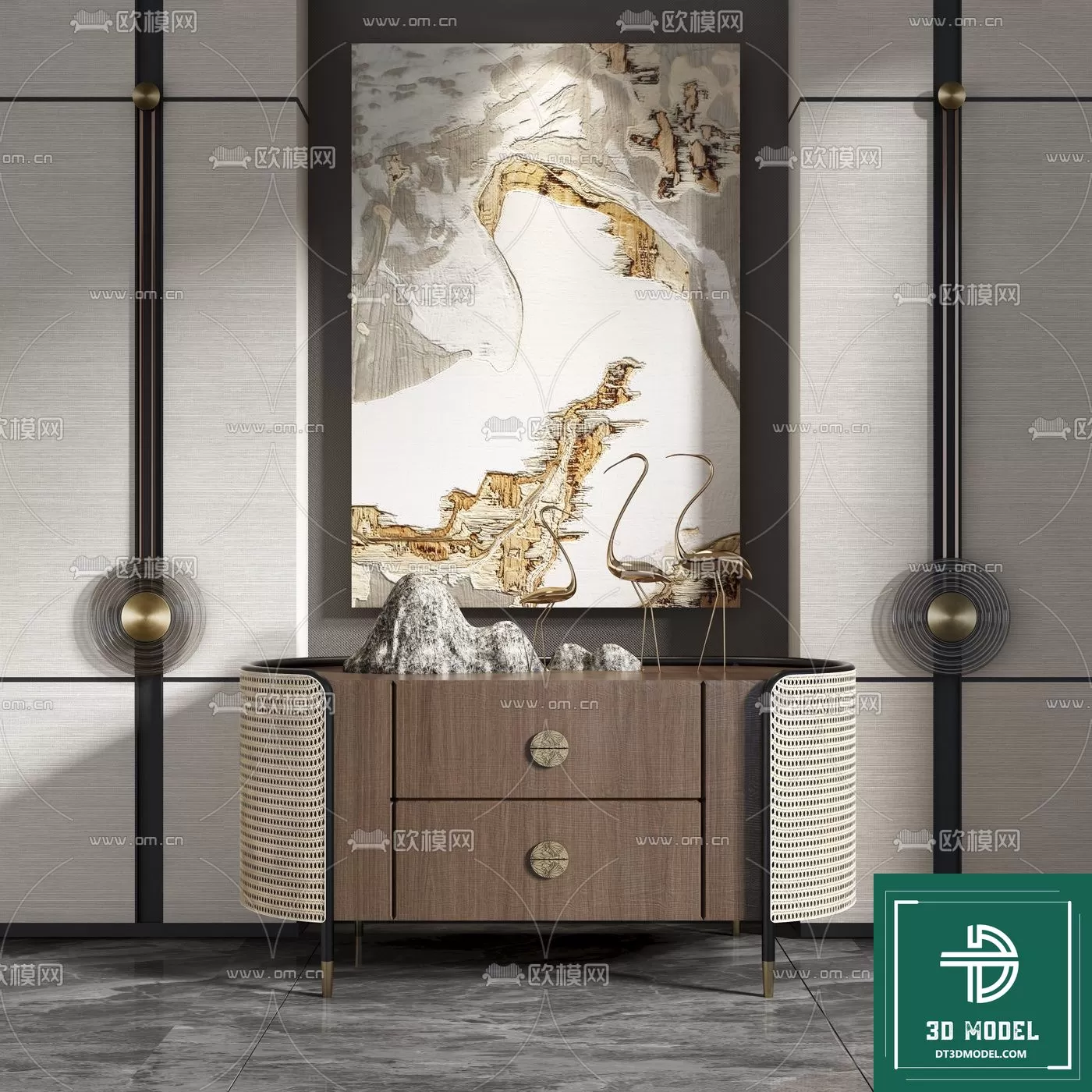 INDOCHINE STYLE – 3D MODELS – 094