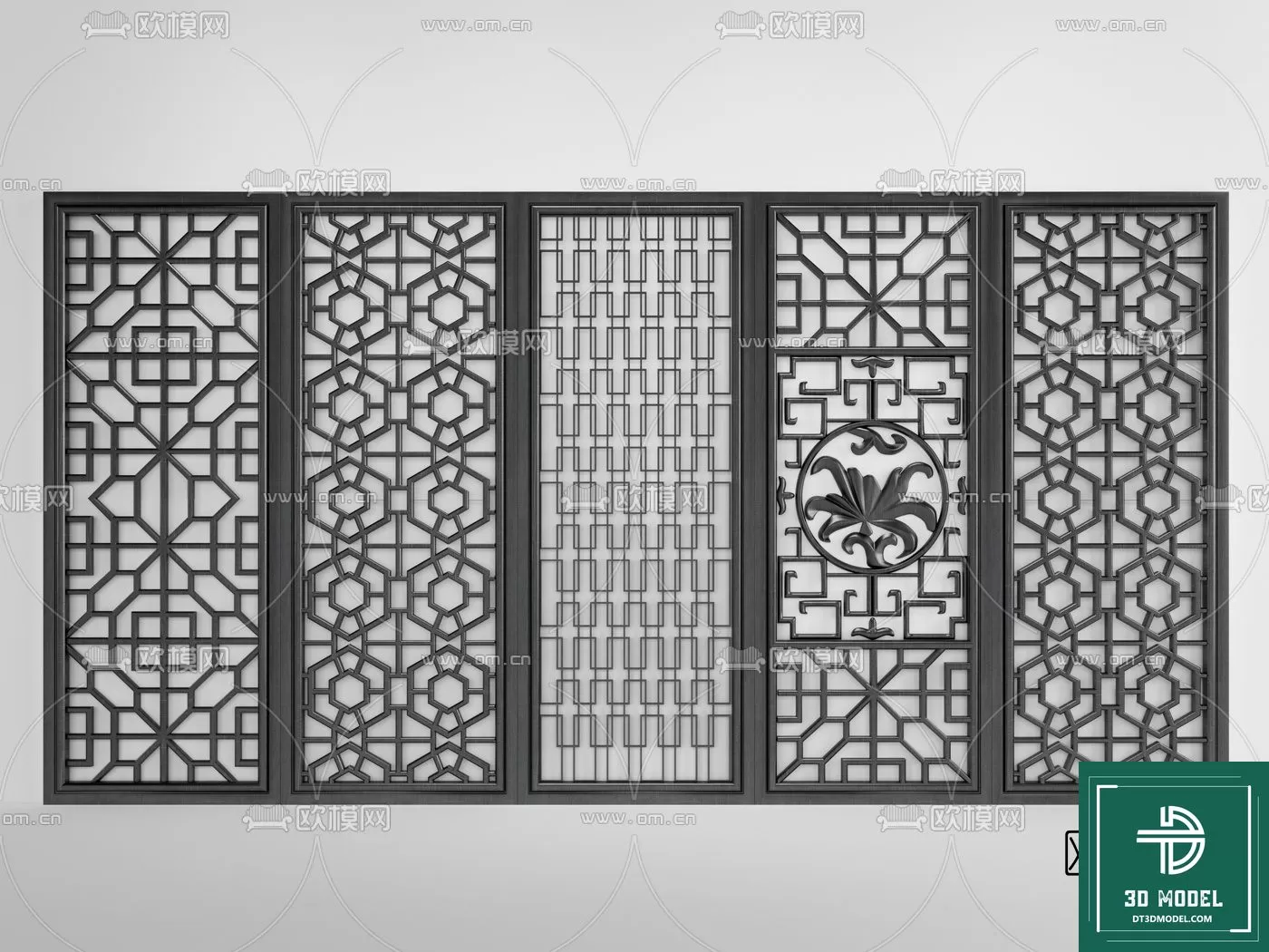 INDOCHINE STYLE – 3D MODELS – 095