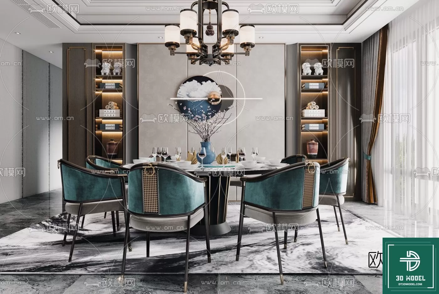 INDOCHINE STYLE – 3D MODELS – 104