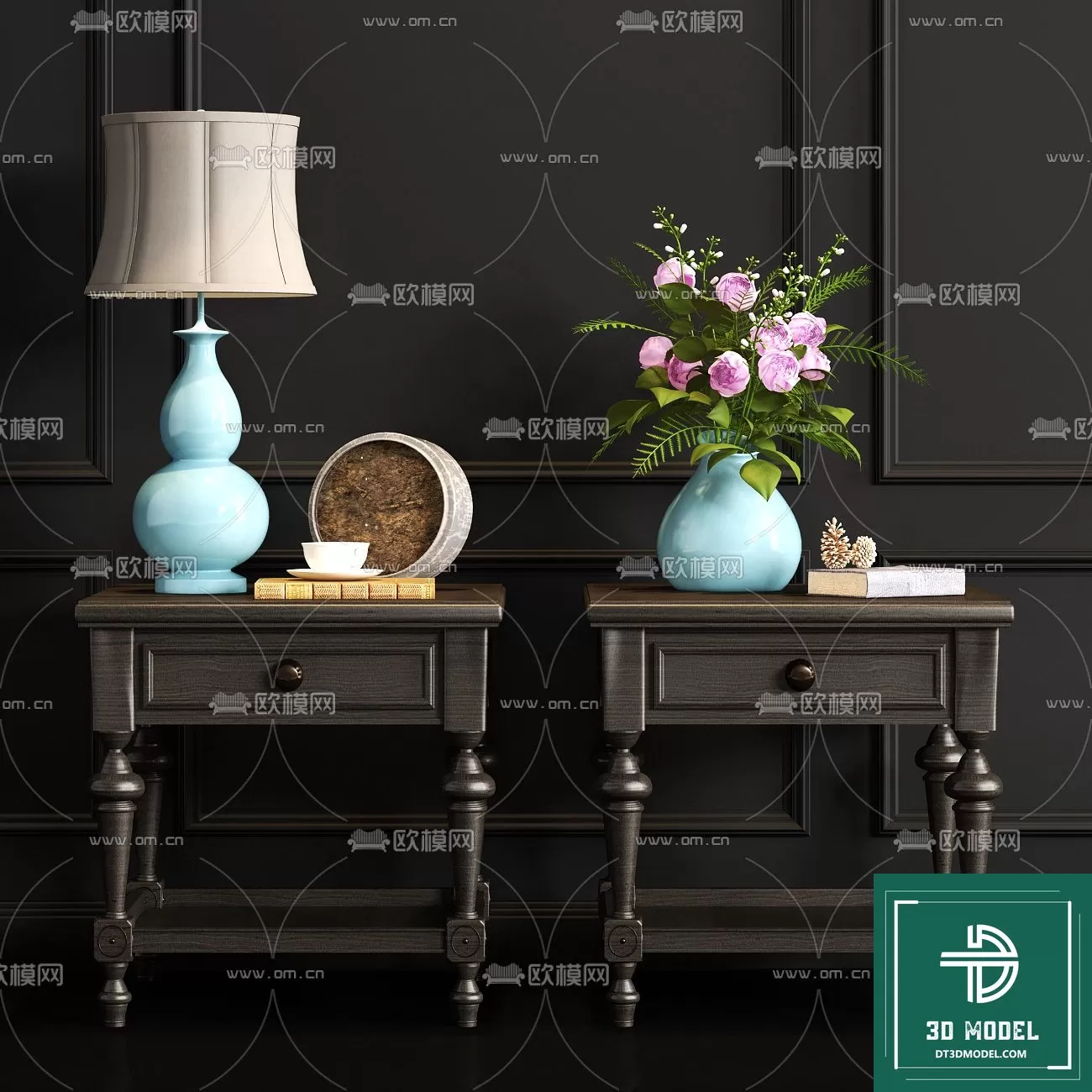 INDOCHINE STYLE – 3D MODELS – 130