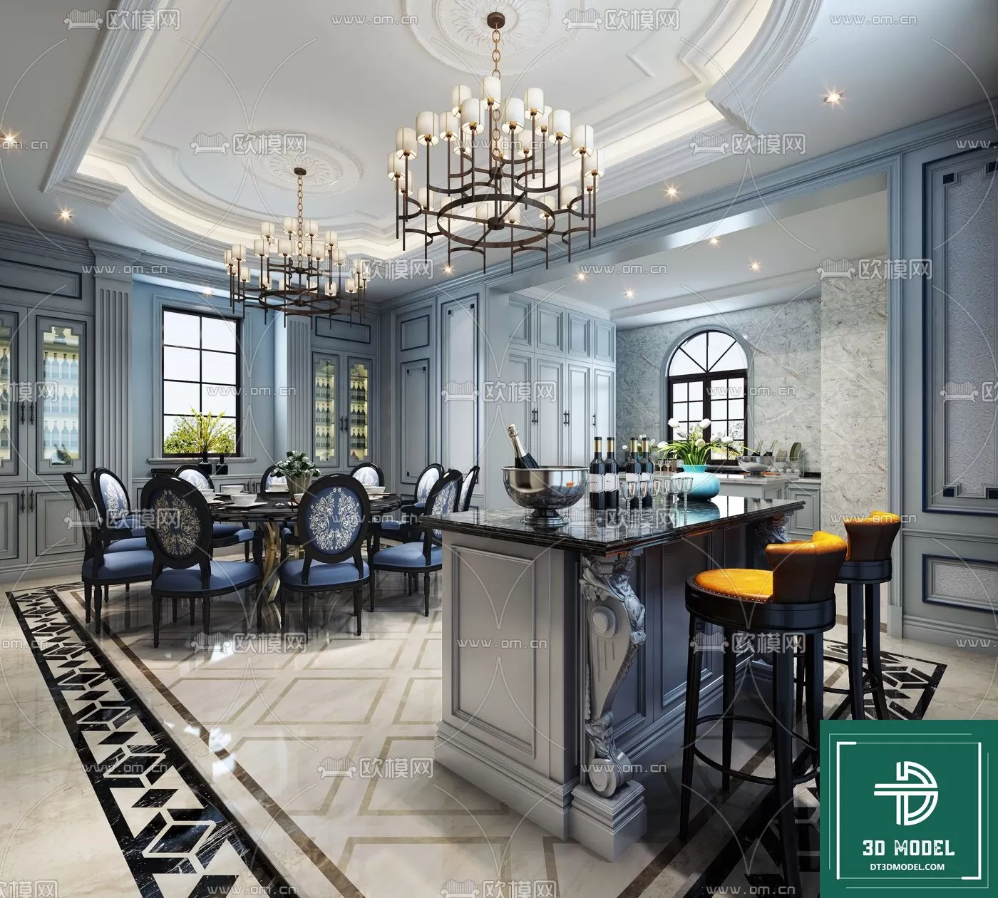 INDOCHINE STYLE – 3D MODELS – 138