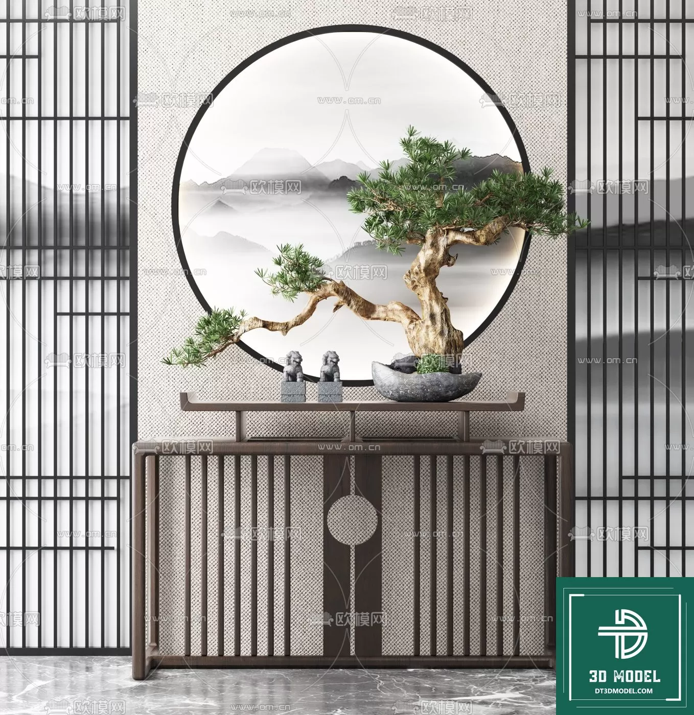 INDOCHINE STYLE – 3D MODELS – 171