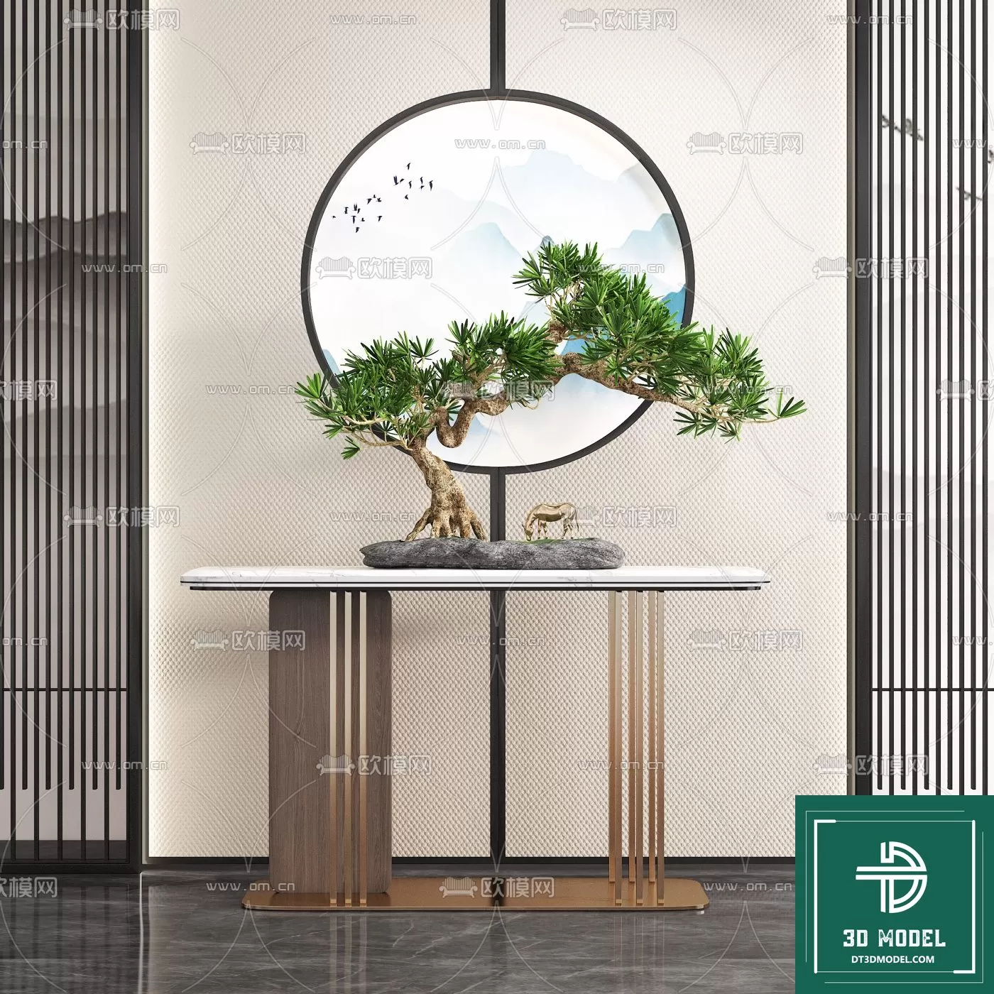 INDOCHINE STYLE – 3D MODELS – 172