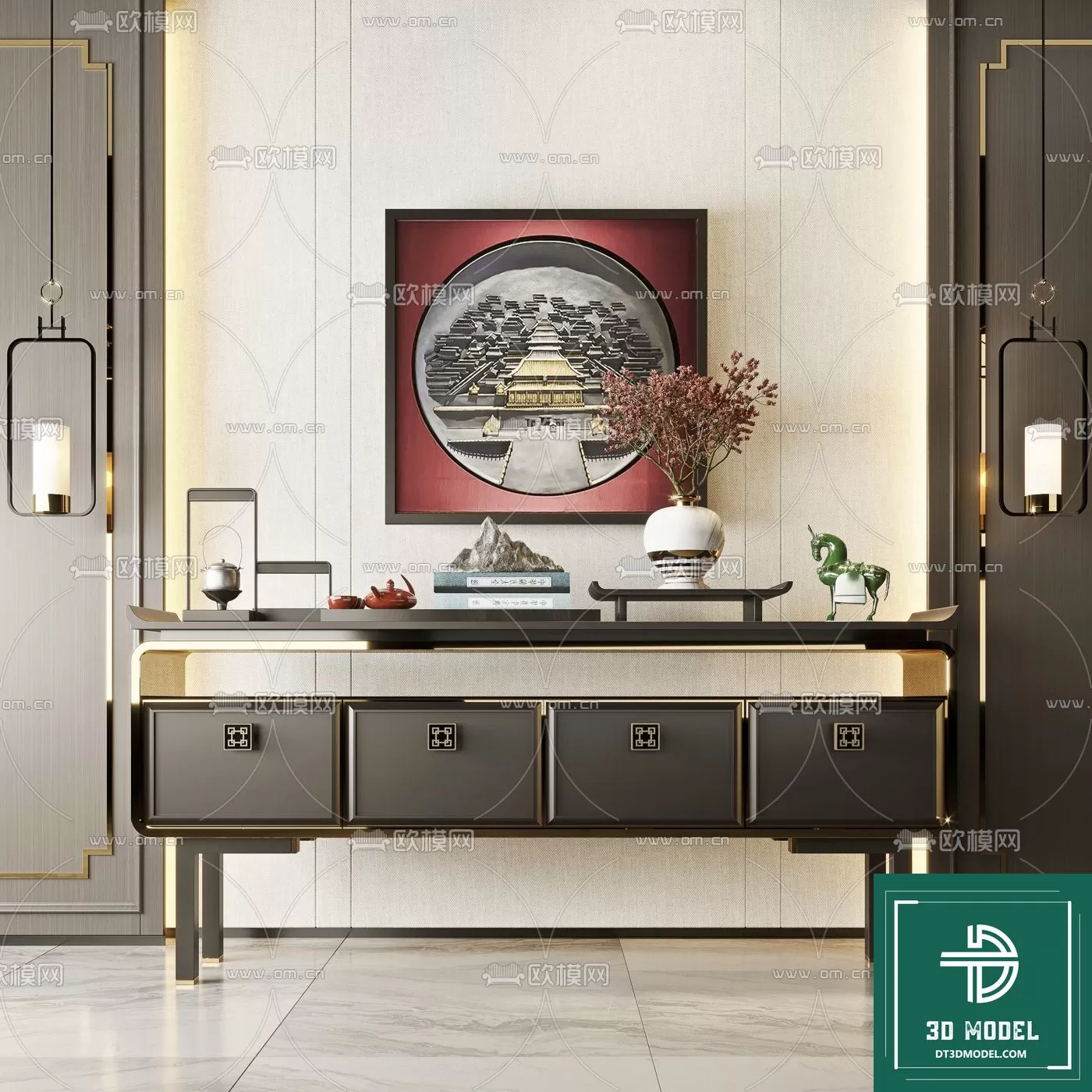 INDOCHINE STYLE – 3D MODELS – 173