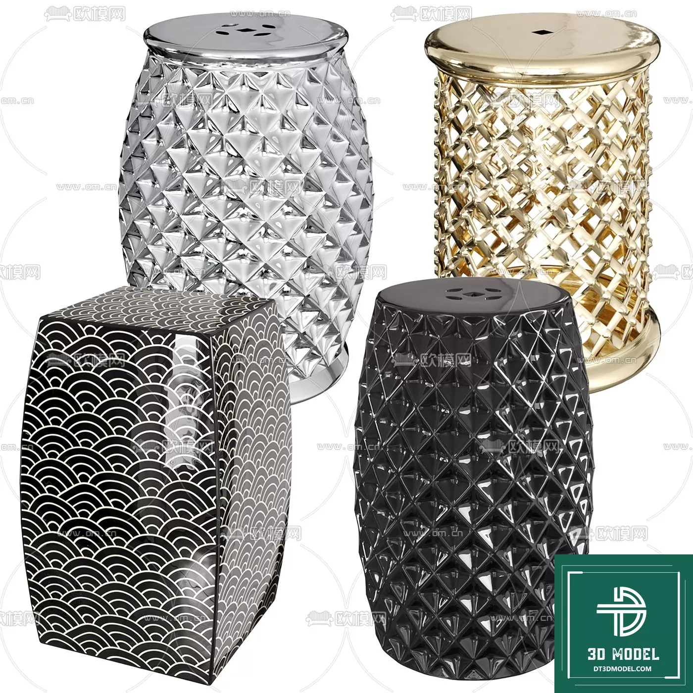 INDOCHINE STYLE – 3D MODELS – 178