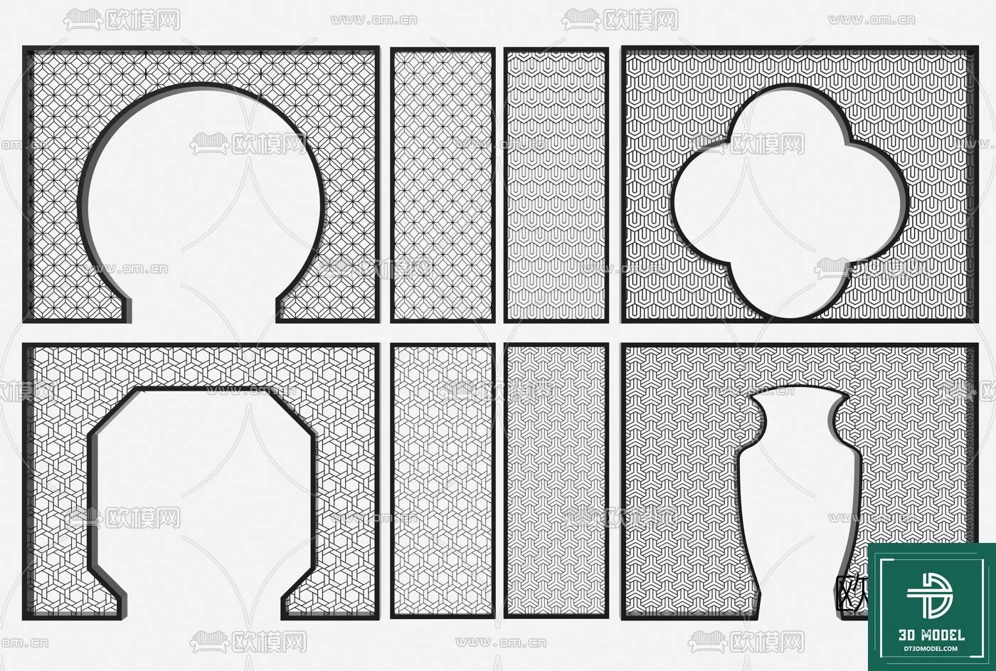 INDOCHINE STYLE – 3D MODELS – 181