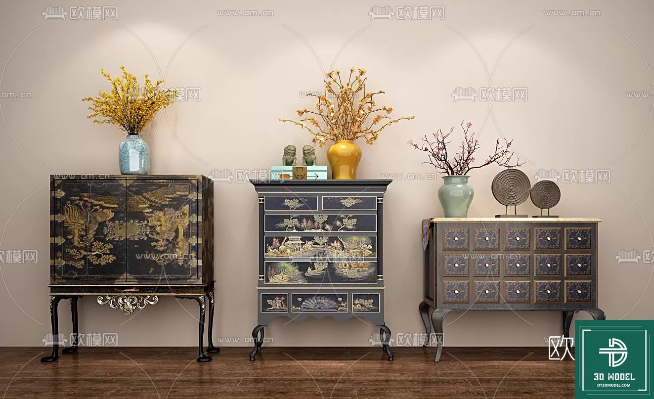 INDOCHINE STYLE – 3D MODELS – 196