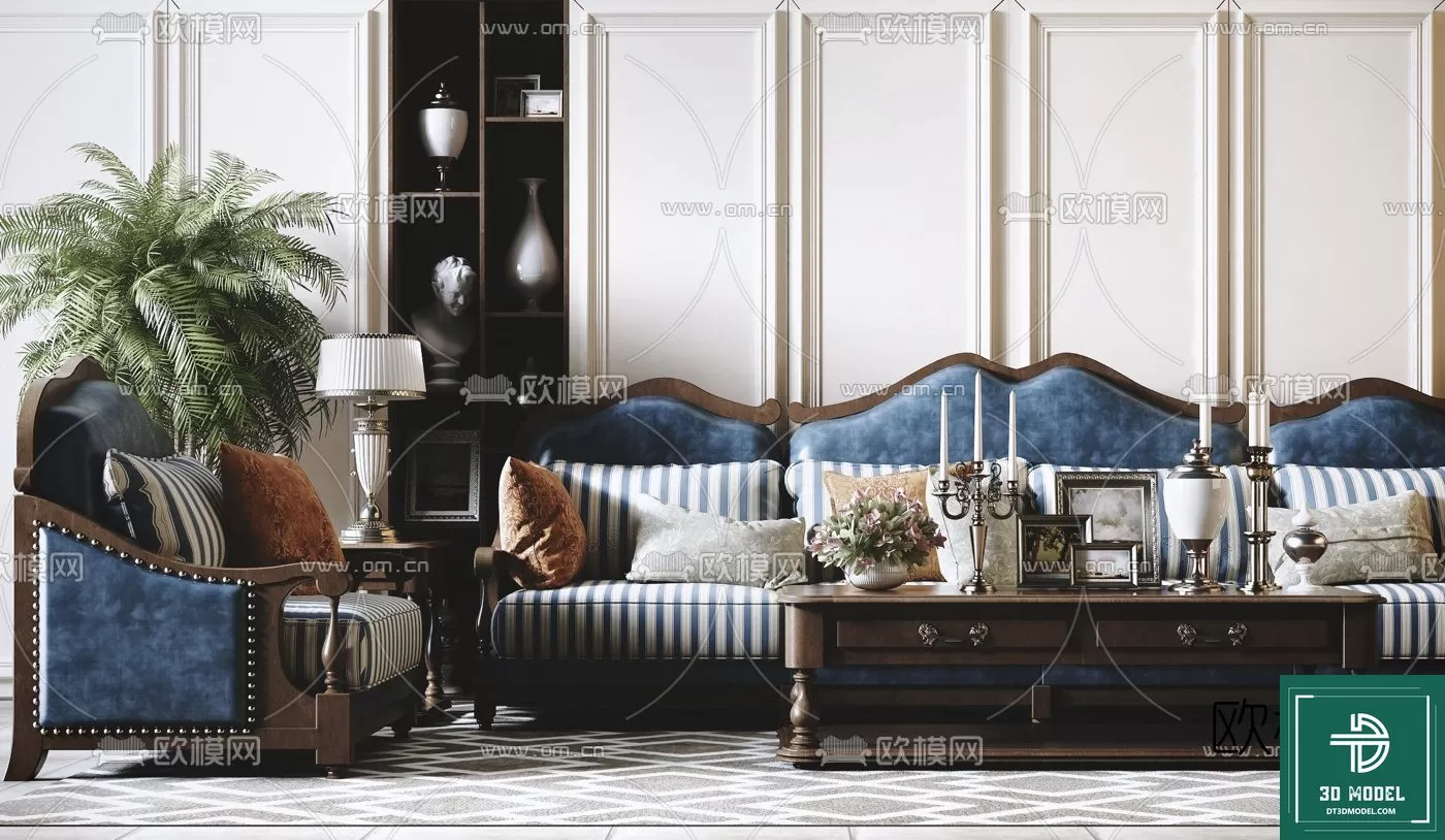 INDOCHINE STYLE – 3D MODELS – 216