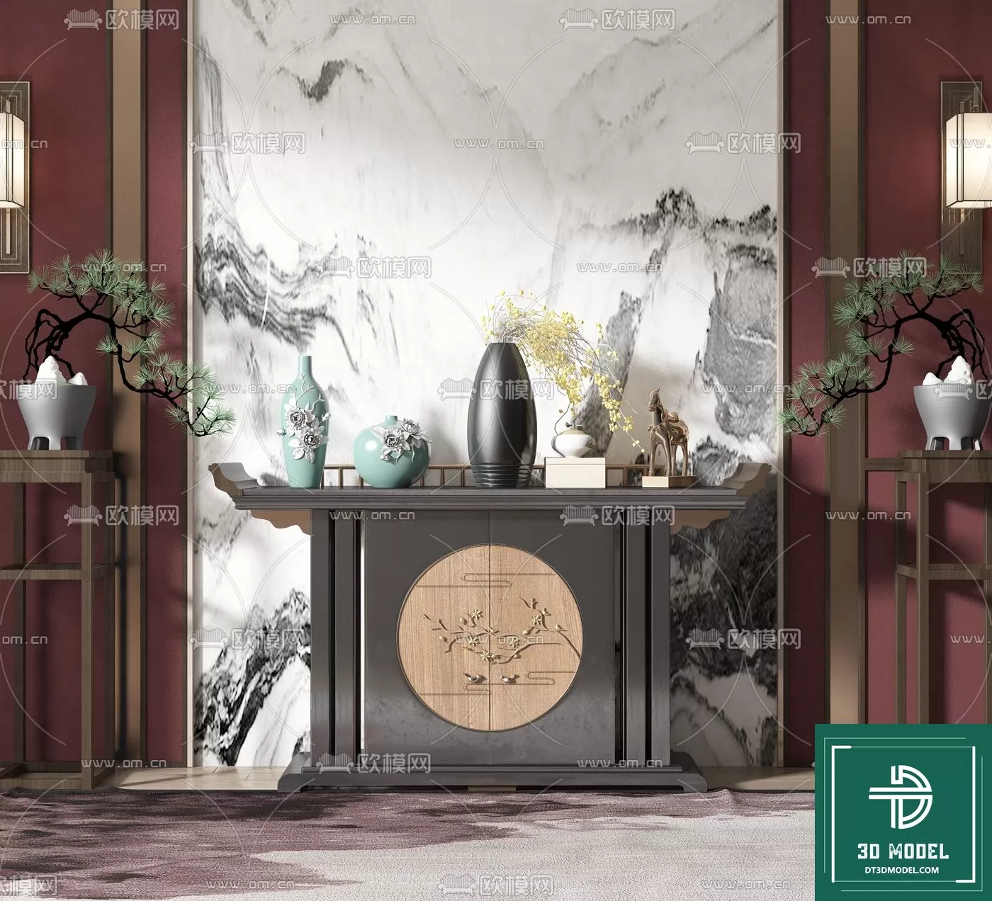 INDOCHINE STYLE – 3D MODELS – 219