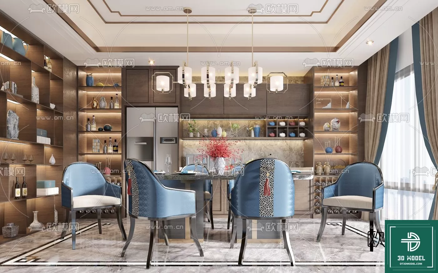 INDOCHINE STYLE – 3D MODELS – 224