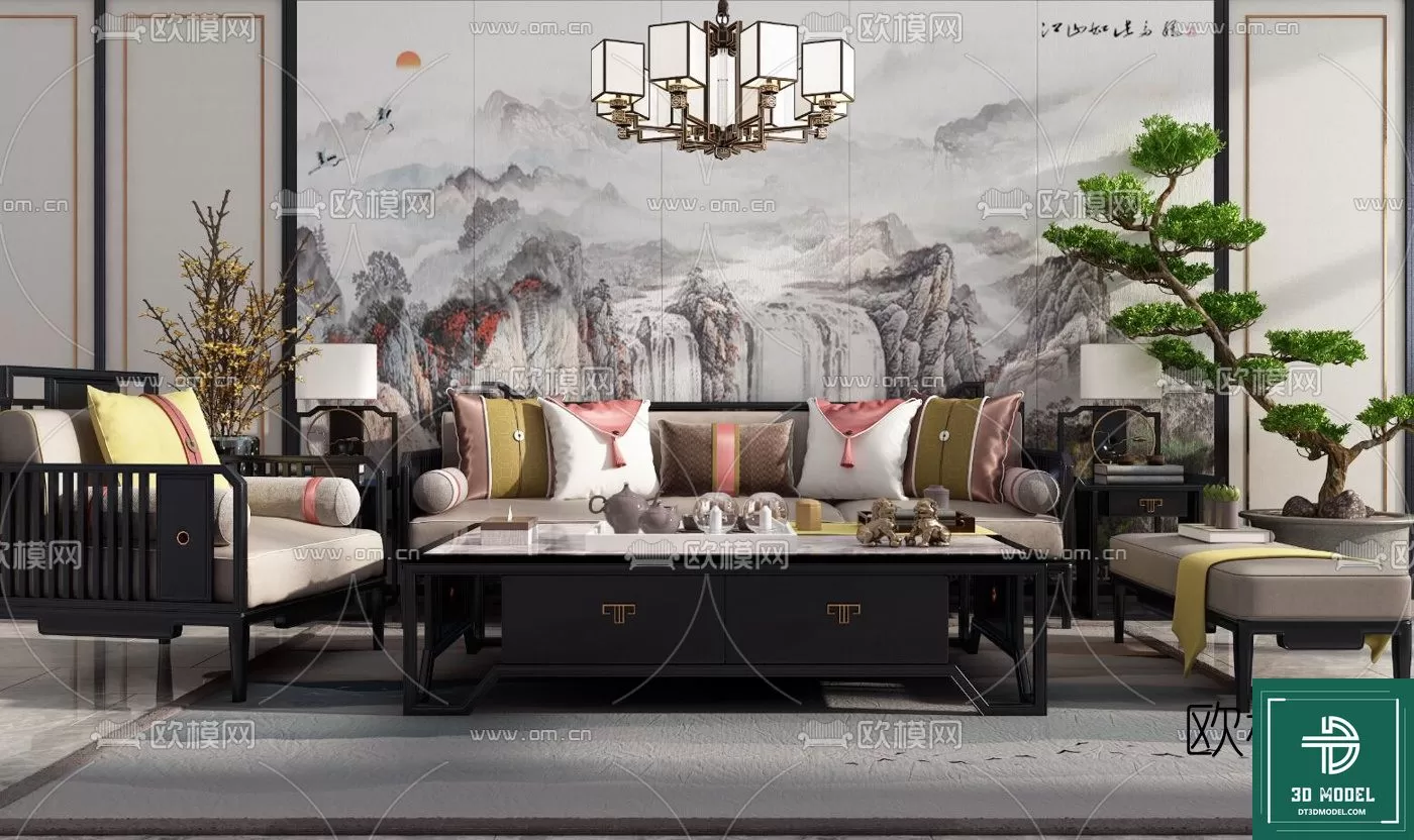 INDOCHINE STYLE – 3D MODELS – 251