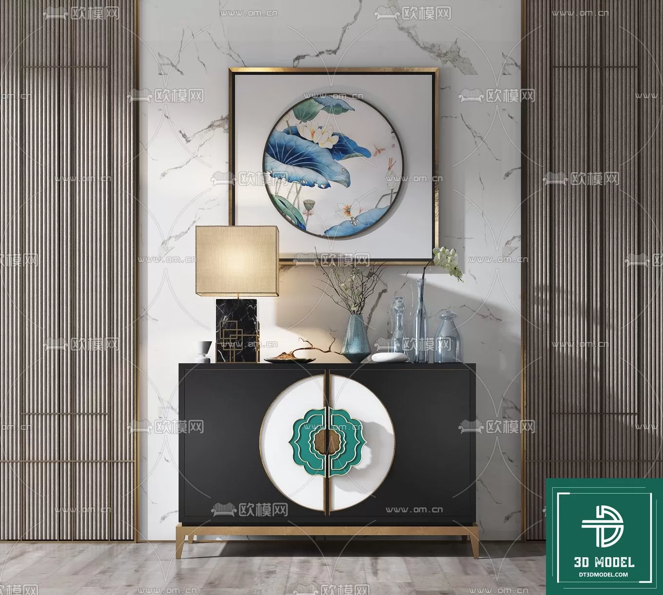 INDOCHINE STYLE – 3D MODELS – 254