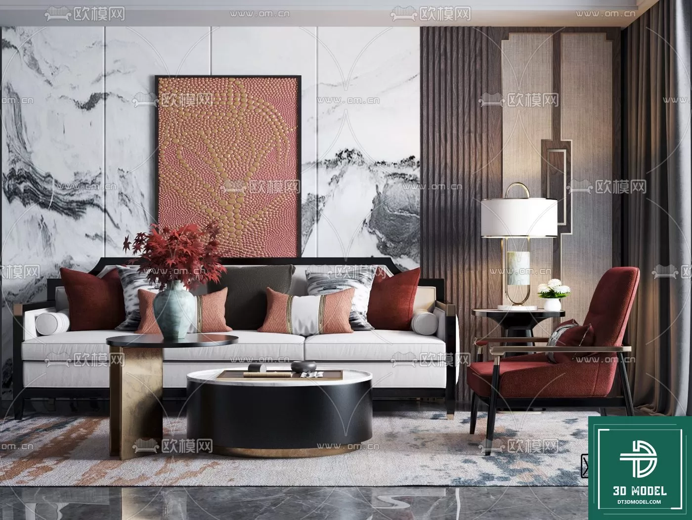 INDOCHINE STYLE – 3D MODELS – 258