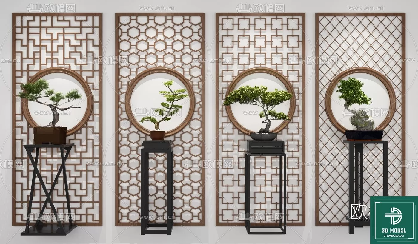 INDOCHINE STYLE – 3D MODELS – 259