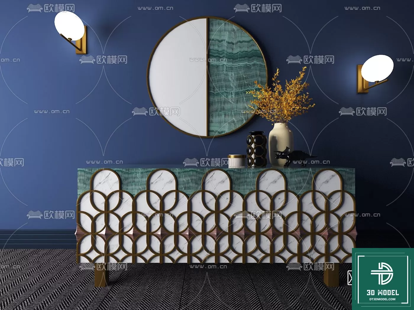 INDOCHINE STYLE – 3D MODELS – 262