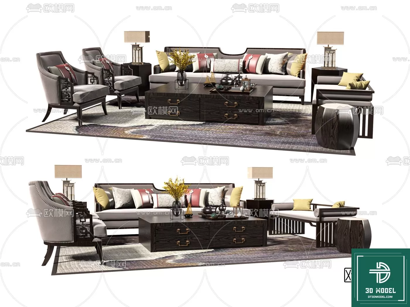 INDOCHINE STYLE – 3D MODELS – 263