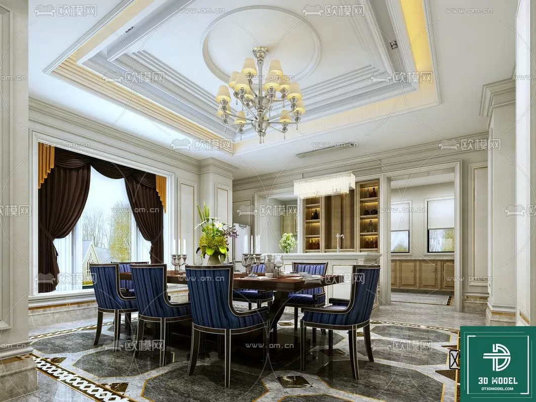 INDOCHINE STYLE – 3D MODELS – 268