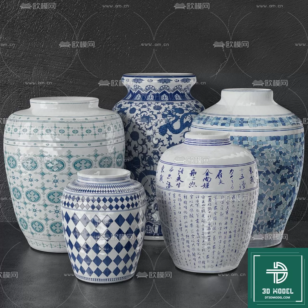 INDOCHINE STYLE – 3D MODELS – 281