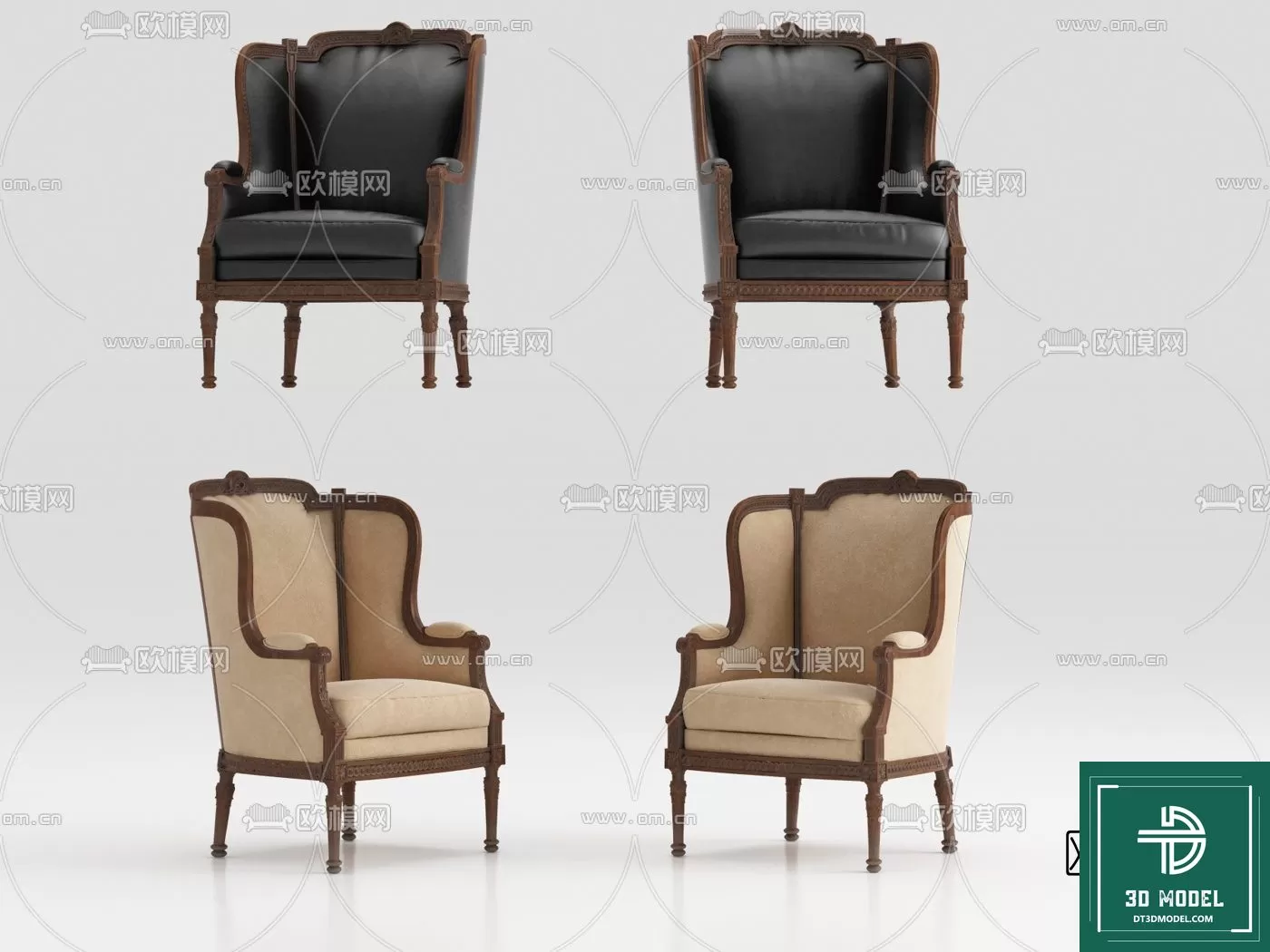 INDOCHINE STYLE – 3D MODELS – 285