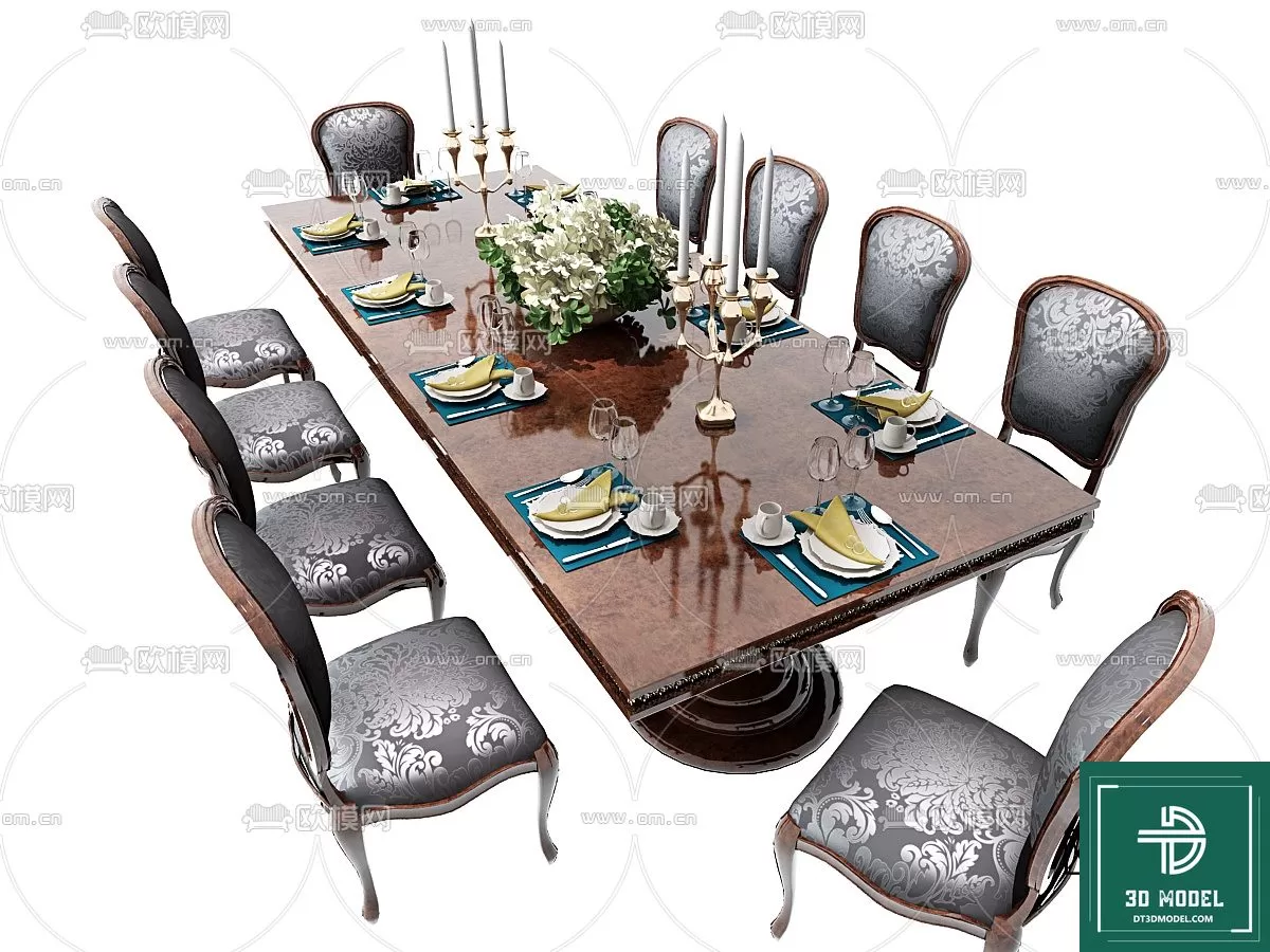 INDOCHINE STYLE – 3D MODELS – 290