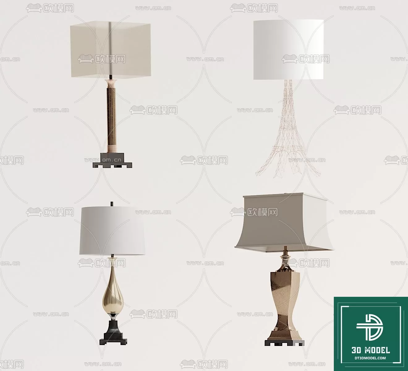 INDOCHINE STYLE – 3D MODELS – 301