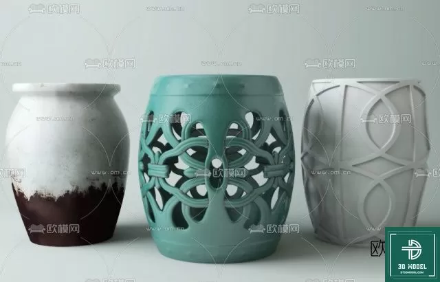 INDOCHINE STYLE – 3D MODELS – 327