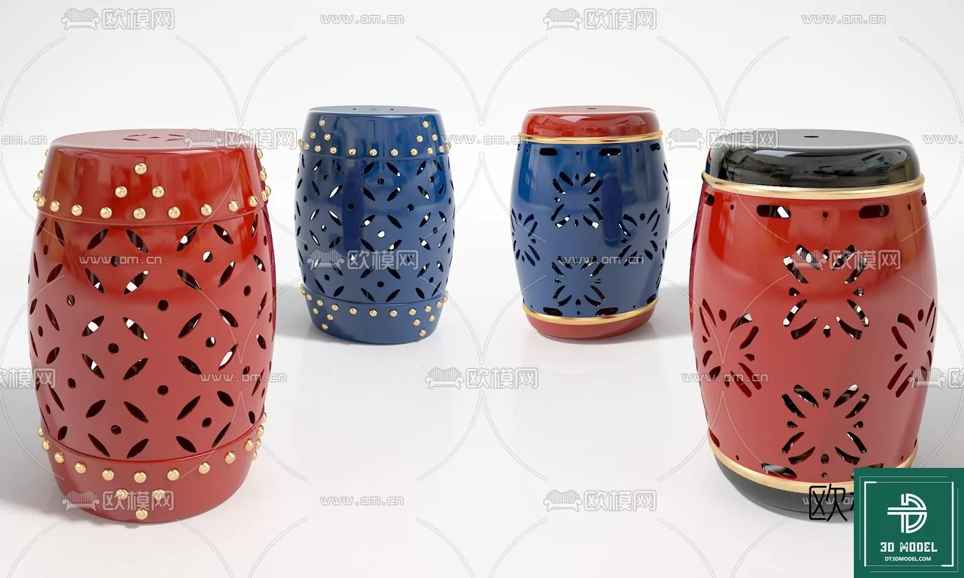 INDOCHINE STYLE – 3D MODELS – 349